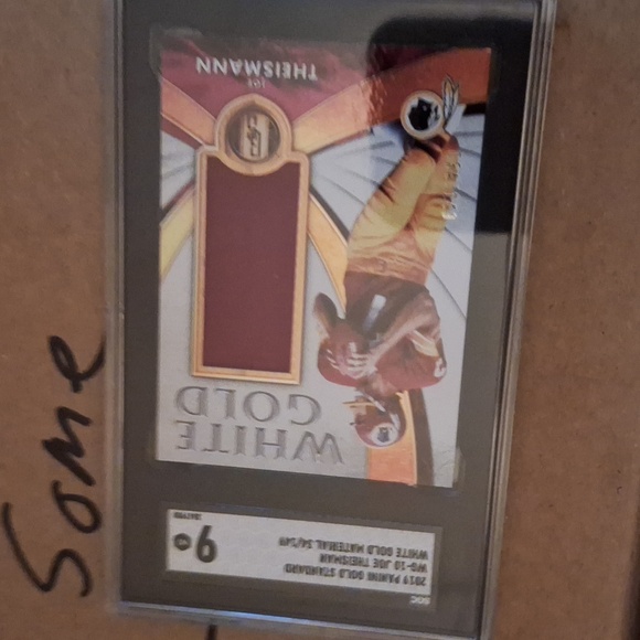 Joe Thiesman ssp game used patch